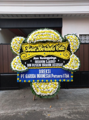 Papan Bunga Duka di Baru Ulu