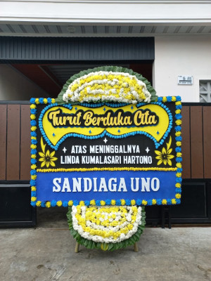 Papan Bunga Duka di Baru Ulu